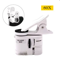Mini Lupa LED 60X con Luz Blanca y Ultravioleta – Detección y Precisión Portátil 🔍💡