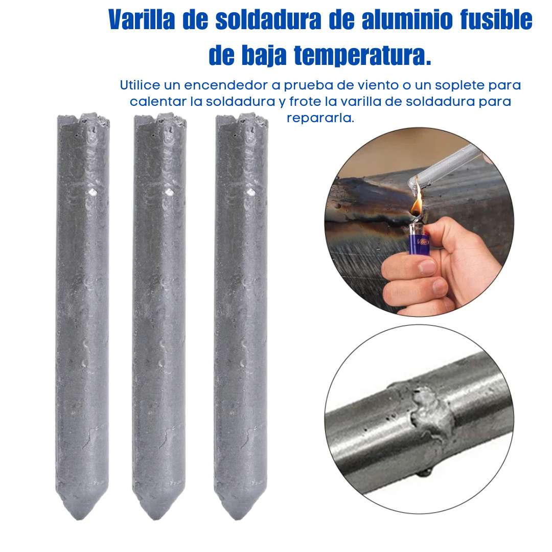 Varillas Soldadura™ Pack x 6 – Acero Inox