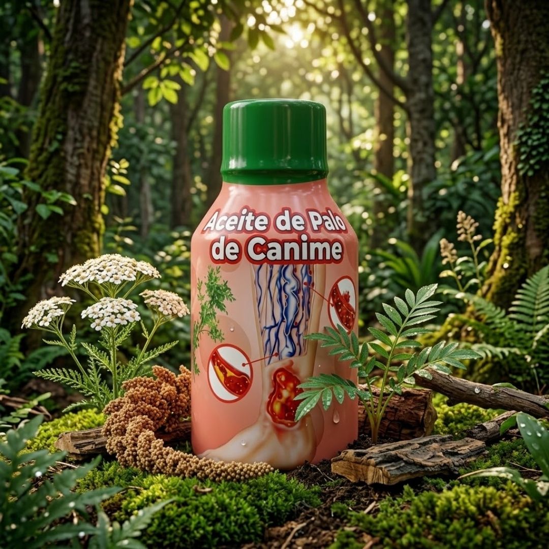 🌿 Aceite de Palo de Caníme – Alivio Natural