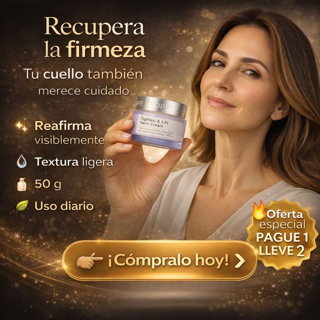 Tighten & Lift™ Crema Reafirmante de Cuello – 50 g ✨