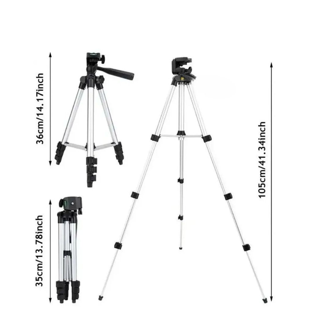 Trípode Bluetooth Portátil 100 cm – Soporte Universal con Control Remoto 📸📱