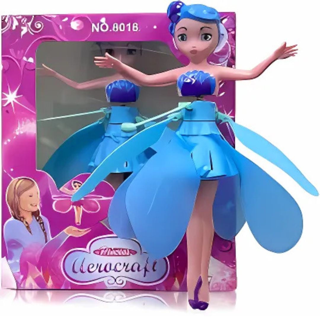 Muñeca Hada Voladora con Sensor de Movimiento - Magic Fairy Doll™ 🧚♀️✨