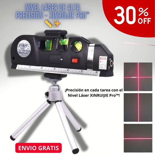 Nivel Láser de Alta Precisión - XINRUIJIE Pro™ 📏✨
