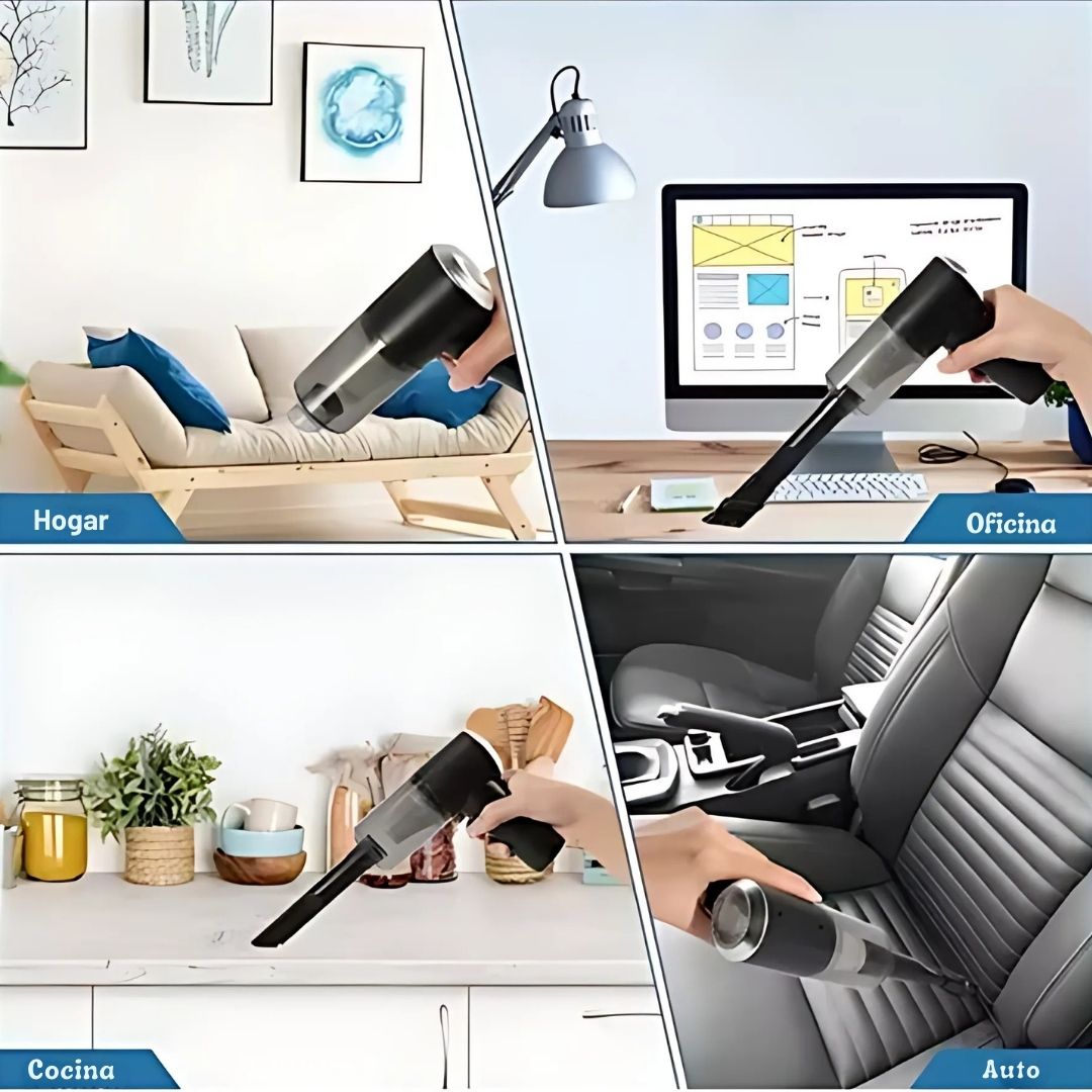 ✨ Mini Aspiradora & Soplador 3 en 1 - AirClean Pro™ 🏡🚗