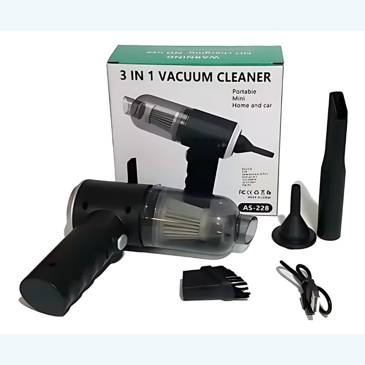 ✨ Mini Aspiradora & Soplador 3 en 1 - AirClean Pro™ 🏡🚗
