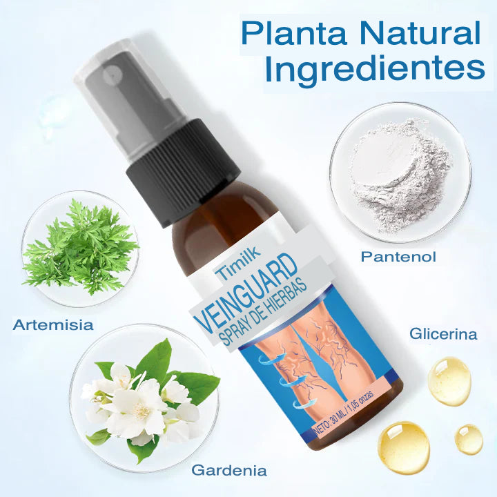 Timilk® VeinGuard™ Spray x 1 (30 ml) — Alivio y soporte microcirculatorio 🌿