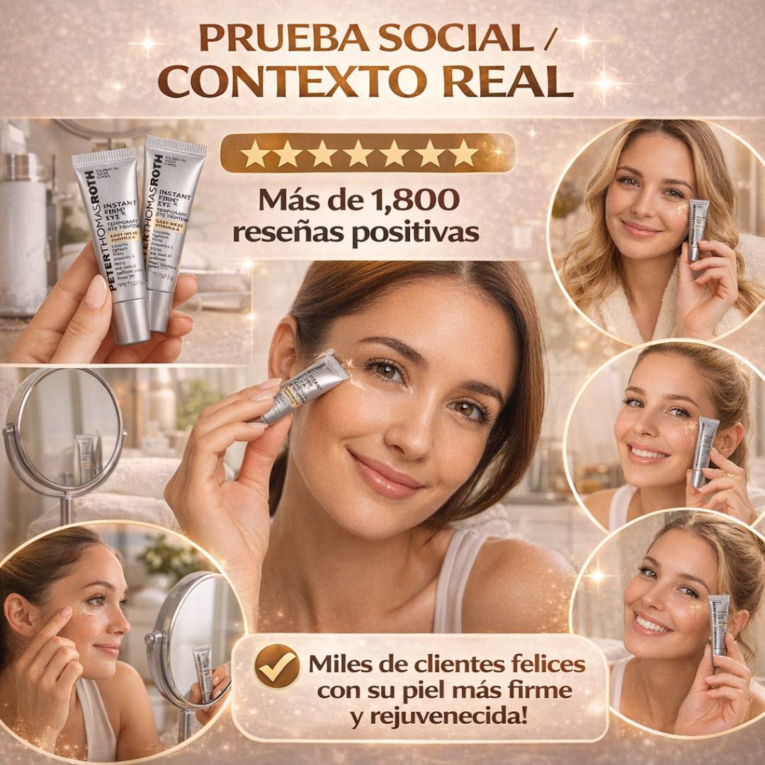 EyeLift Tensor Pro™ – Crema Reafirmante Contorno de Ojos 30 g 👁️✨