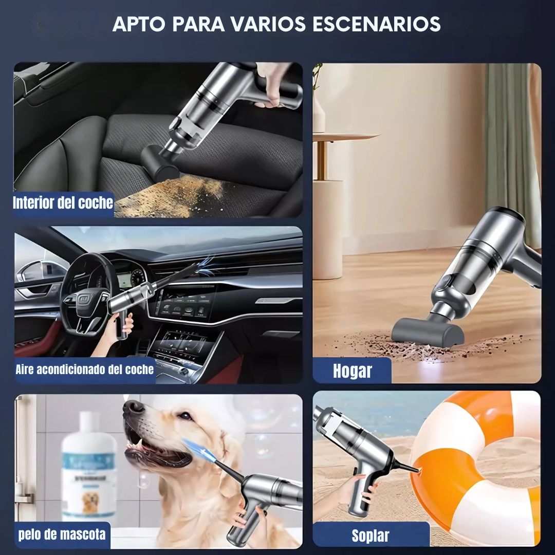 ✨ Mini Aspiradora & Soplador 3 en 1 - AirClean Pro™ 🏡🚗