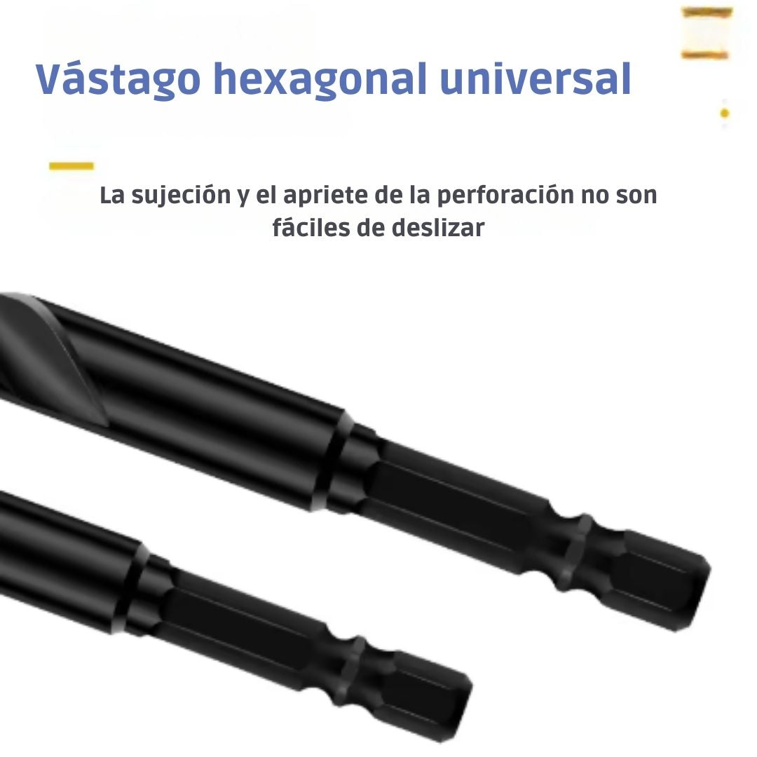 Juego de Brocas Universal X5 - Perforación Precisa en Todo Terreno™ 🔩⚙️