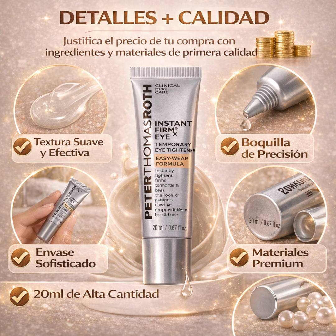 EyeLift Tensor Pro™ – Crema Reafirmante Contorno de Ojos 30 g 👁️✨