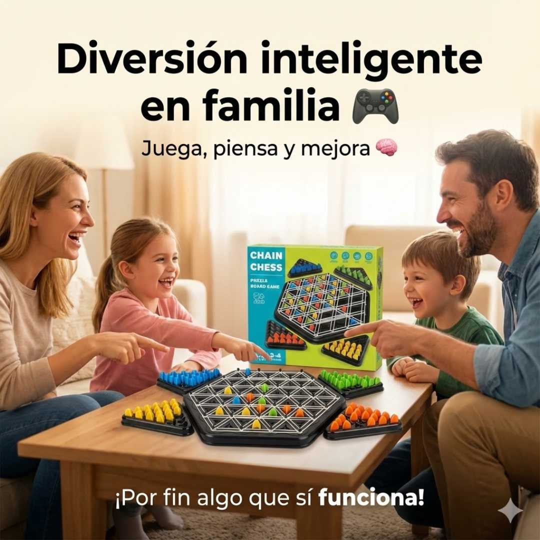 Ajedrez Cadena Triangular Premium™ – Estrategia en 3 Puntas 🔺