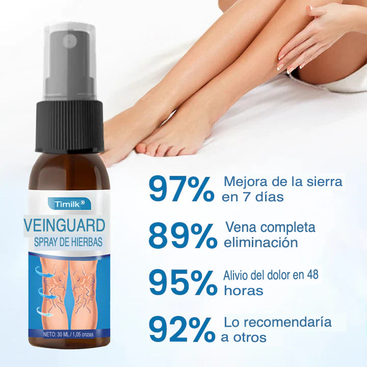 Timilk® VeinGuard™ Spray x 1 (30 ml) — Alivio y soporte microcirculatorio 🌿