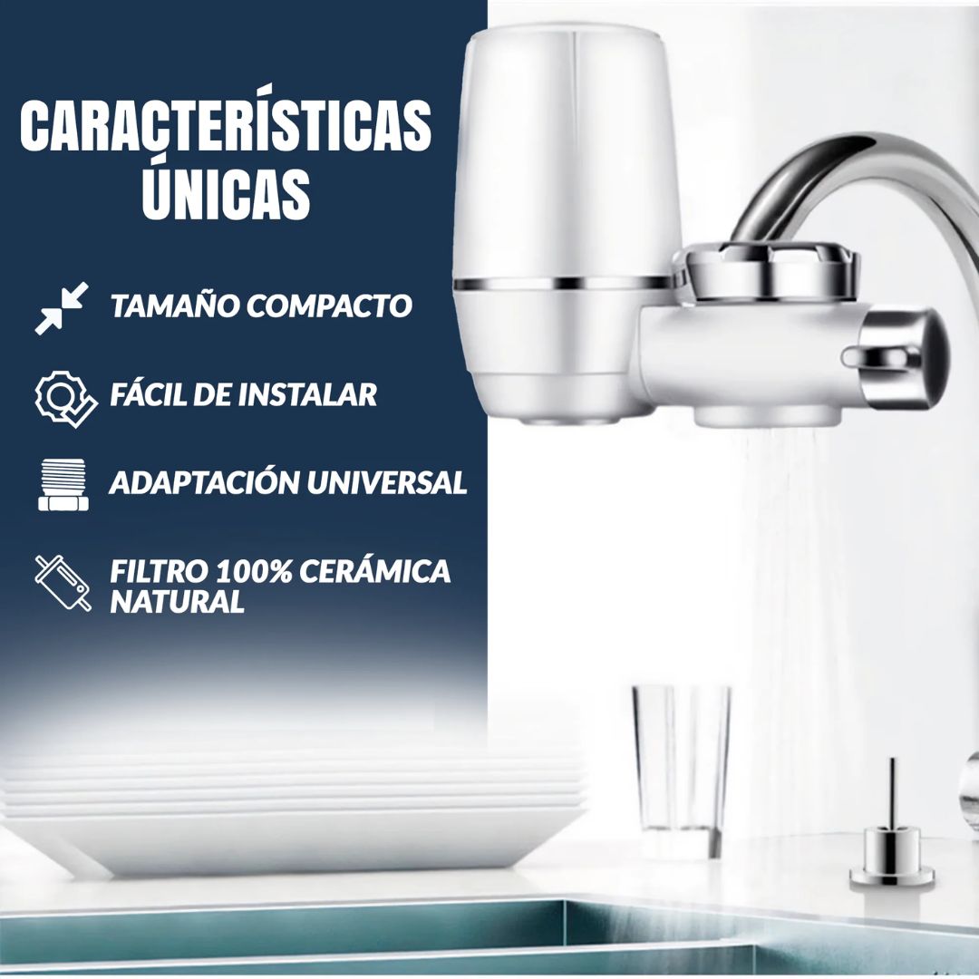 Filtro Purificador de Agua para Grifo – 7 Niveles de Filtración 🛠️💧