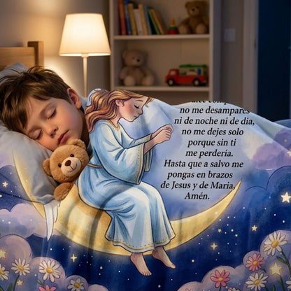 🧸🪽MANTA Cobija Ángel de la Guarda  – Dulces sueños y protección