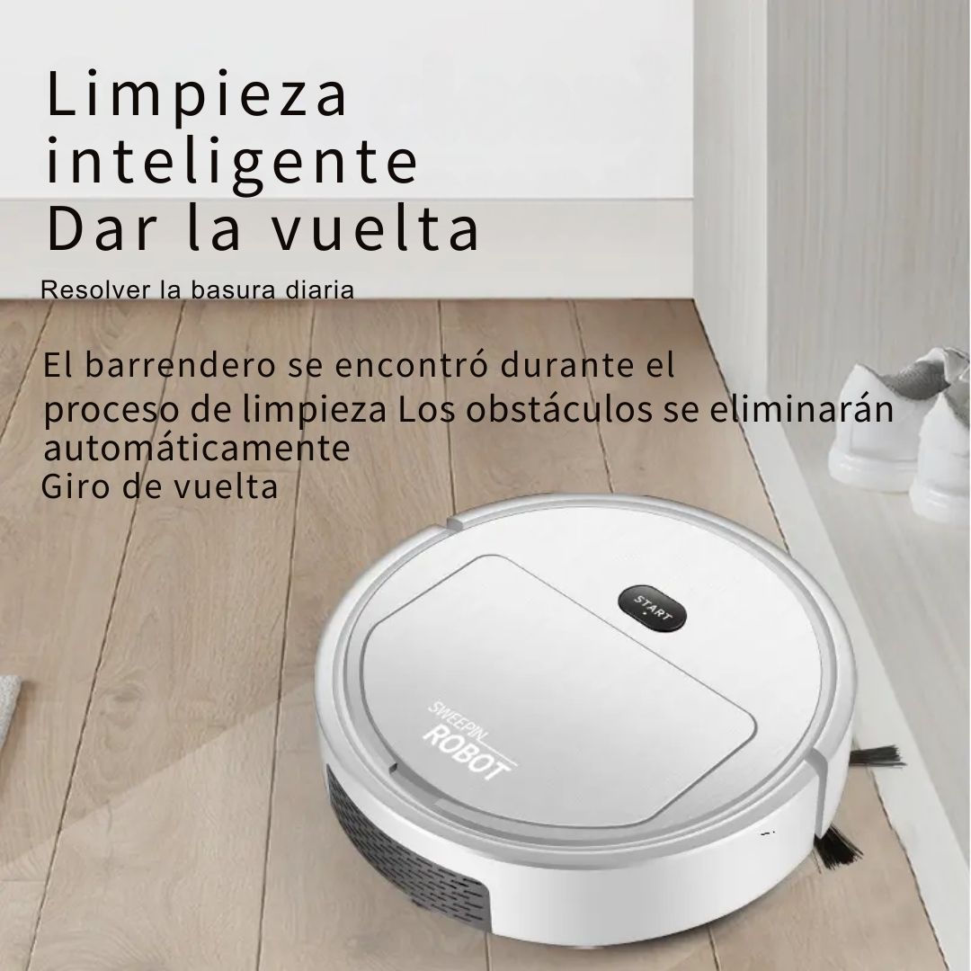 Robot Aspirador Silencioso 3 en 1 - LimpiaFácil™ 🤖✨