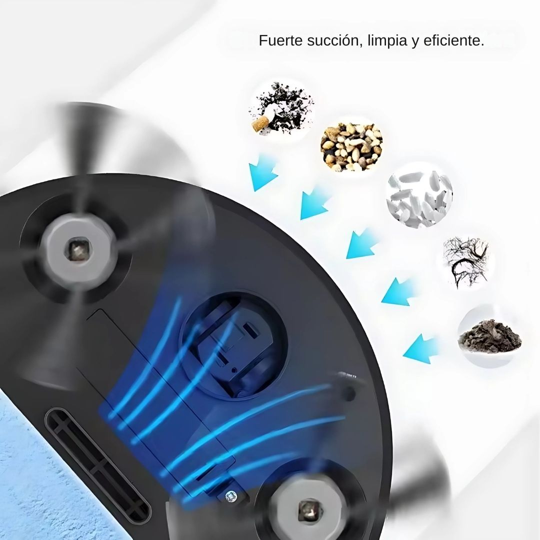 Robot Aspirador Silencioso 3 en 1 - LimpiaFácil™ 🤖✨