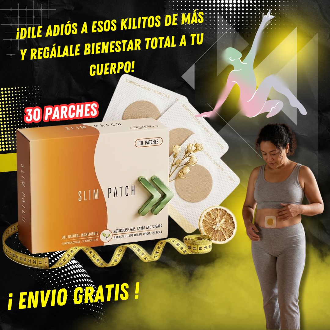 🌿Slim Patch Magnético Slim x 30 unds – Tu Aliado Diario para el Bienestar y la Armonía Corporal