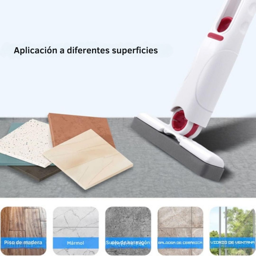 Mini Mopa Exprés 2 en 1 - Limpieza Sin Esfuerzo™ 🧽✨