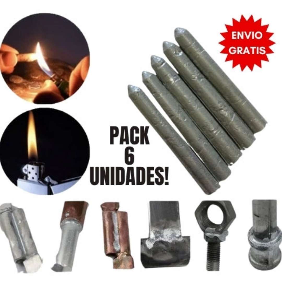 Varillas Soldadura™ Pack x 6 – Acero Inox