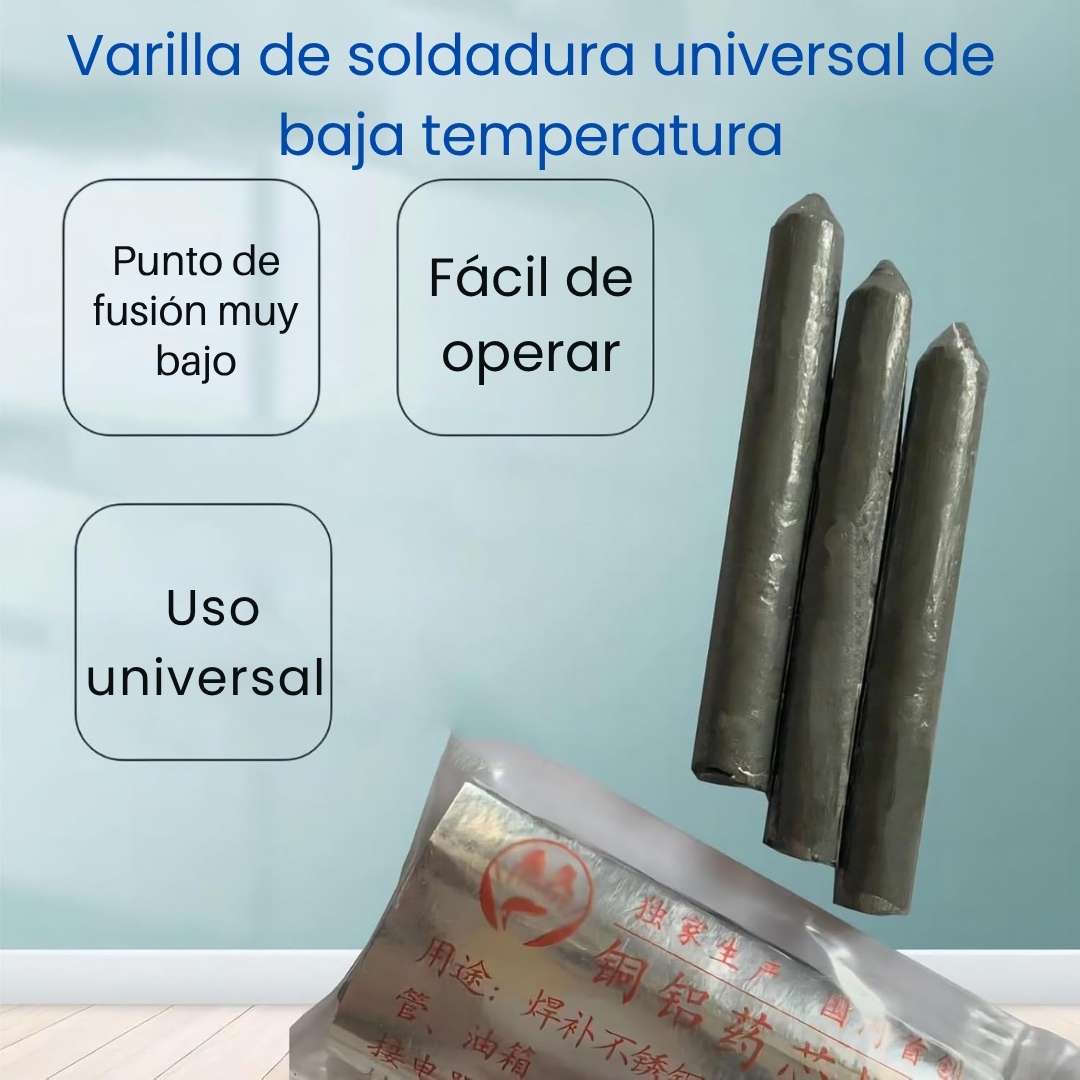 Varillas Soldadura™ Pack x 6 – Acero Inox