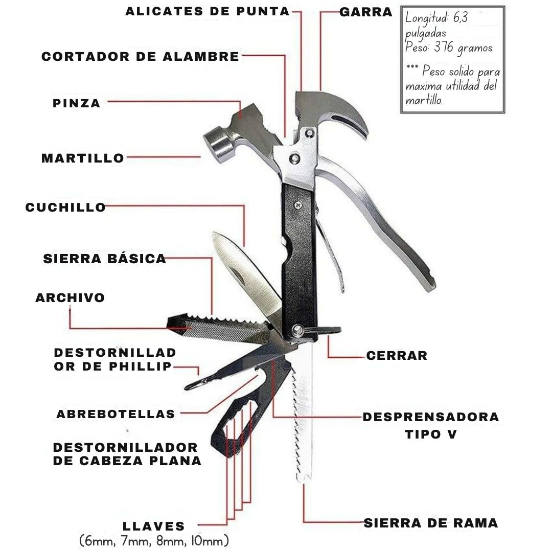 Herramienta Multiuso Ergonómica Pro™ - Compacta, Segura y Elegante 🔧✨