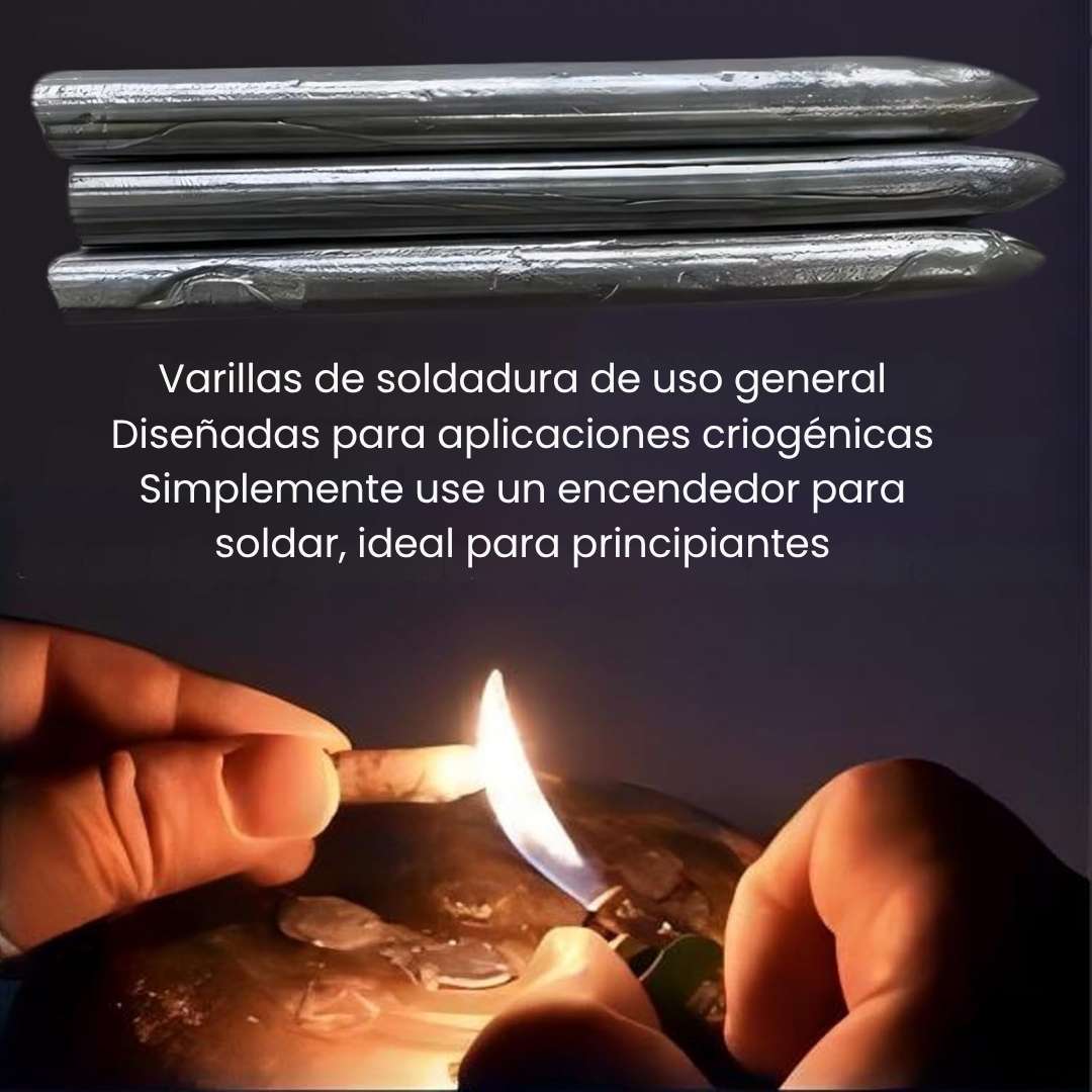 Varillas Soldadura™ Pack x 6 – Acero Inox