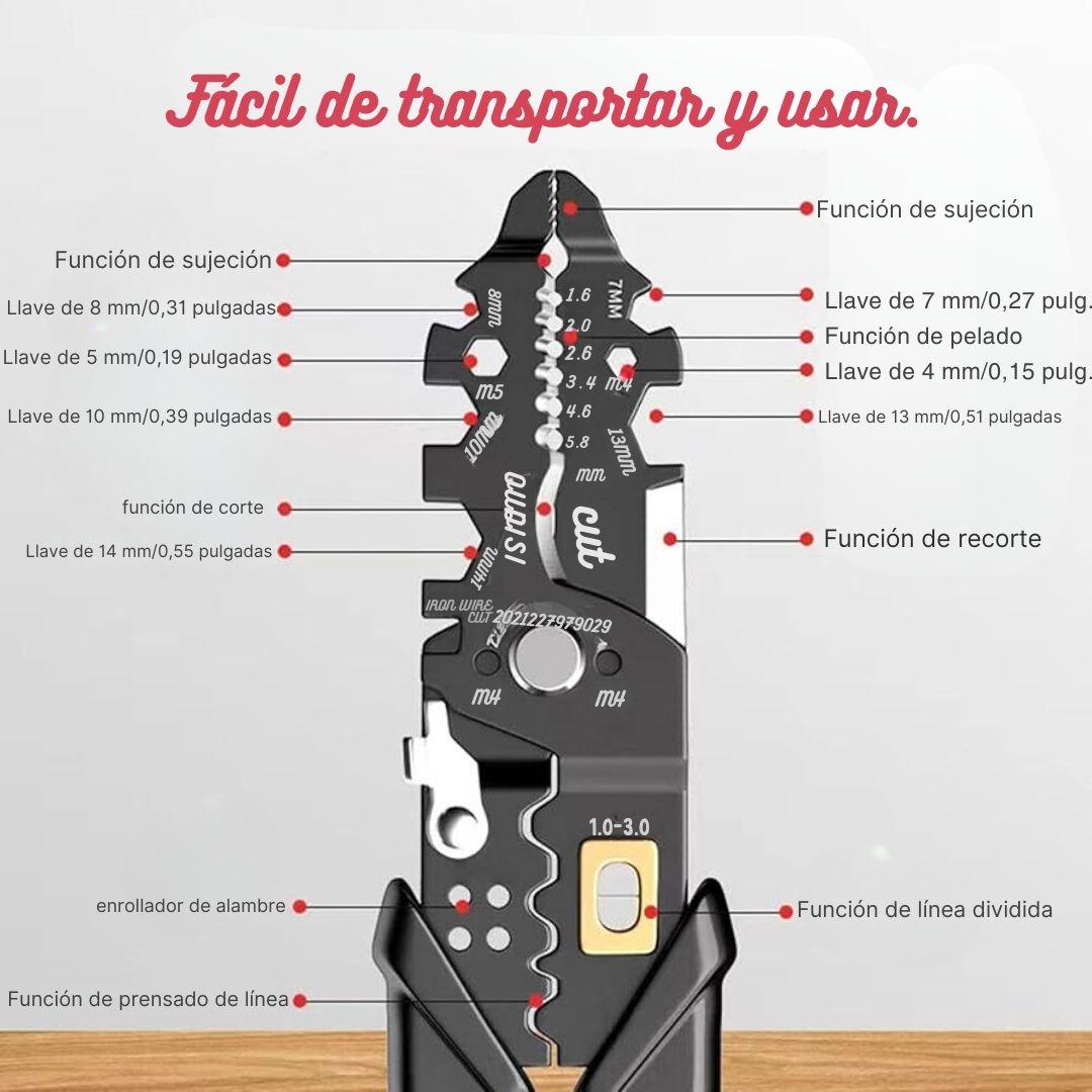 Pelacables 25 en 1 - ProWire Cutter™ 🔧⚡