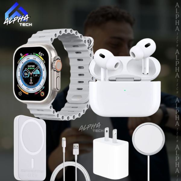 Combo X8: Tecnología Integral para tu Día a Día – Smartwatch, Auriculares y Más ⚙️📱