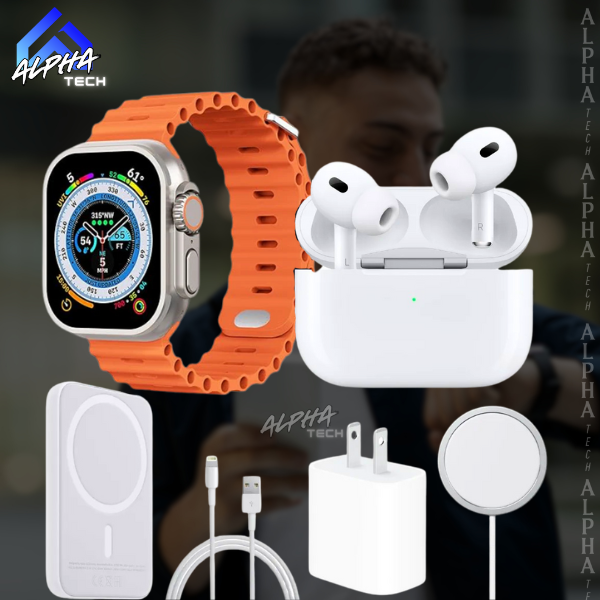 Combo X8: Tecnología Integral para tu Día a Día – Smartwatch, Auriculares y Más ⚙️📱