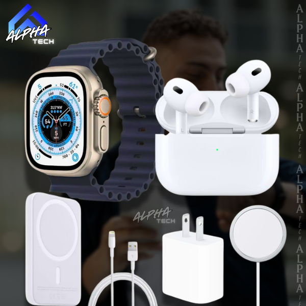 Combo X8: Tecnología Integral para tu Día a Día – Smartwatch, Auriculares y Más ⚙️📱