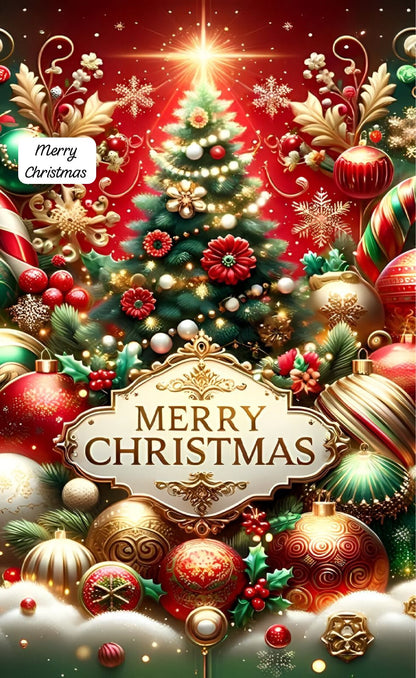 🎅 Funda Navideña Premium™ – Puerta Festiva Instantánea 🎄