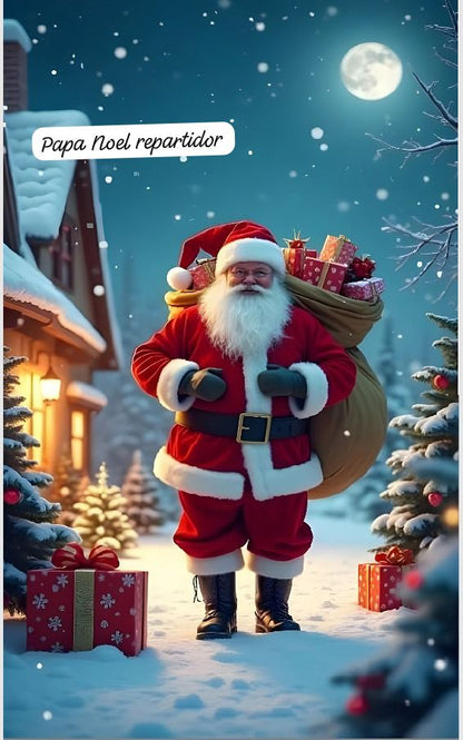 🎅 Funda Navideña Premium™ – Puerta Festiva Instantánea 🎄