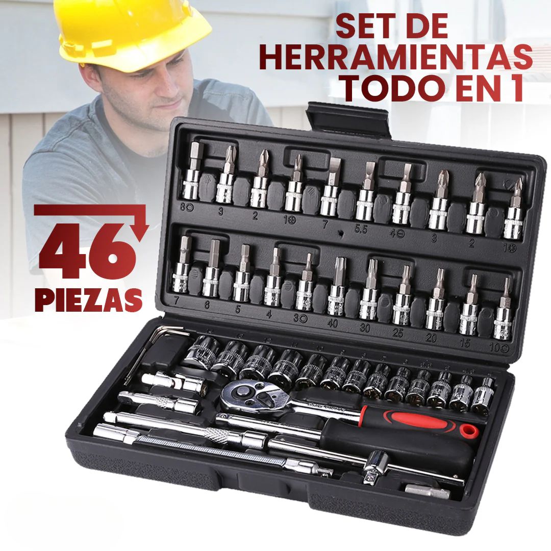 Kit de Herramientas Multifunción ProTorque™ - Precisión y Potencia en Cada Giro 🔩⚙️