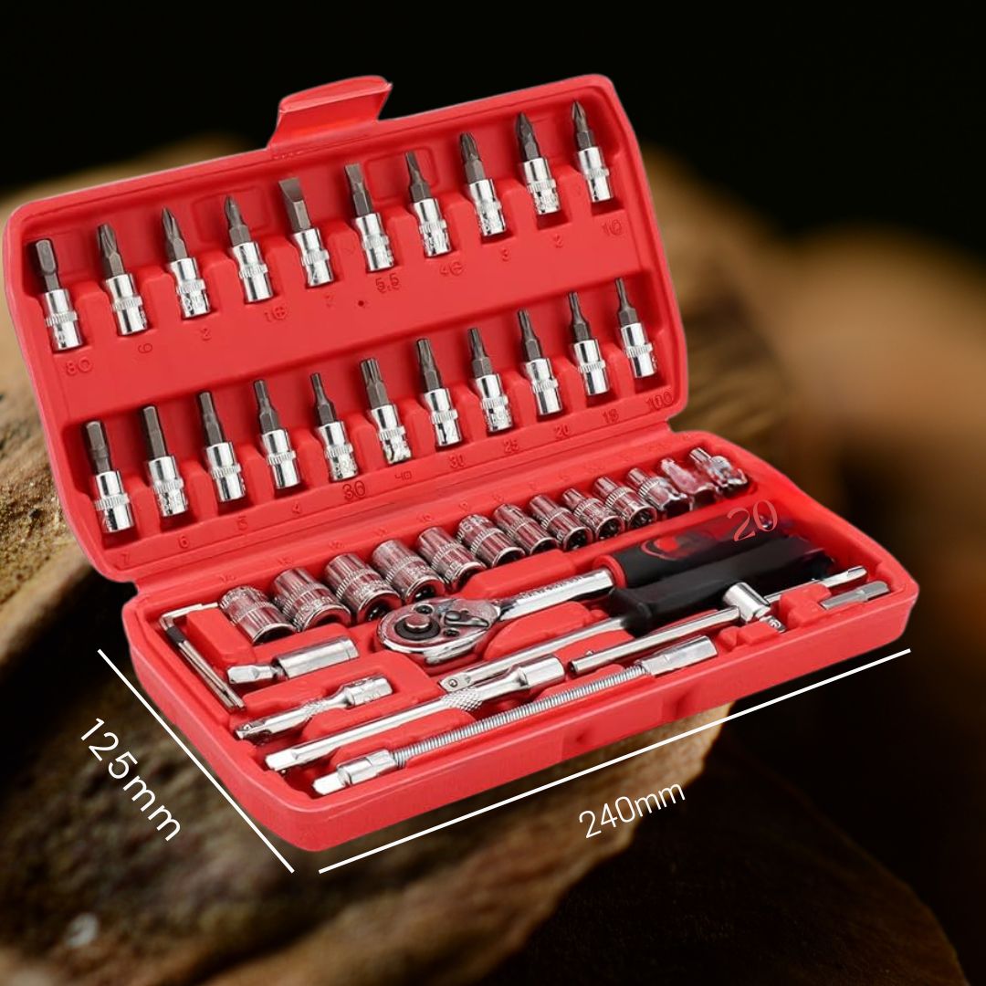 Kit de Herramientas Multifunción ProTorque™ - Precisión y Potencia en Cada Giro 🔩⚙️