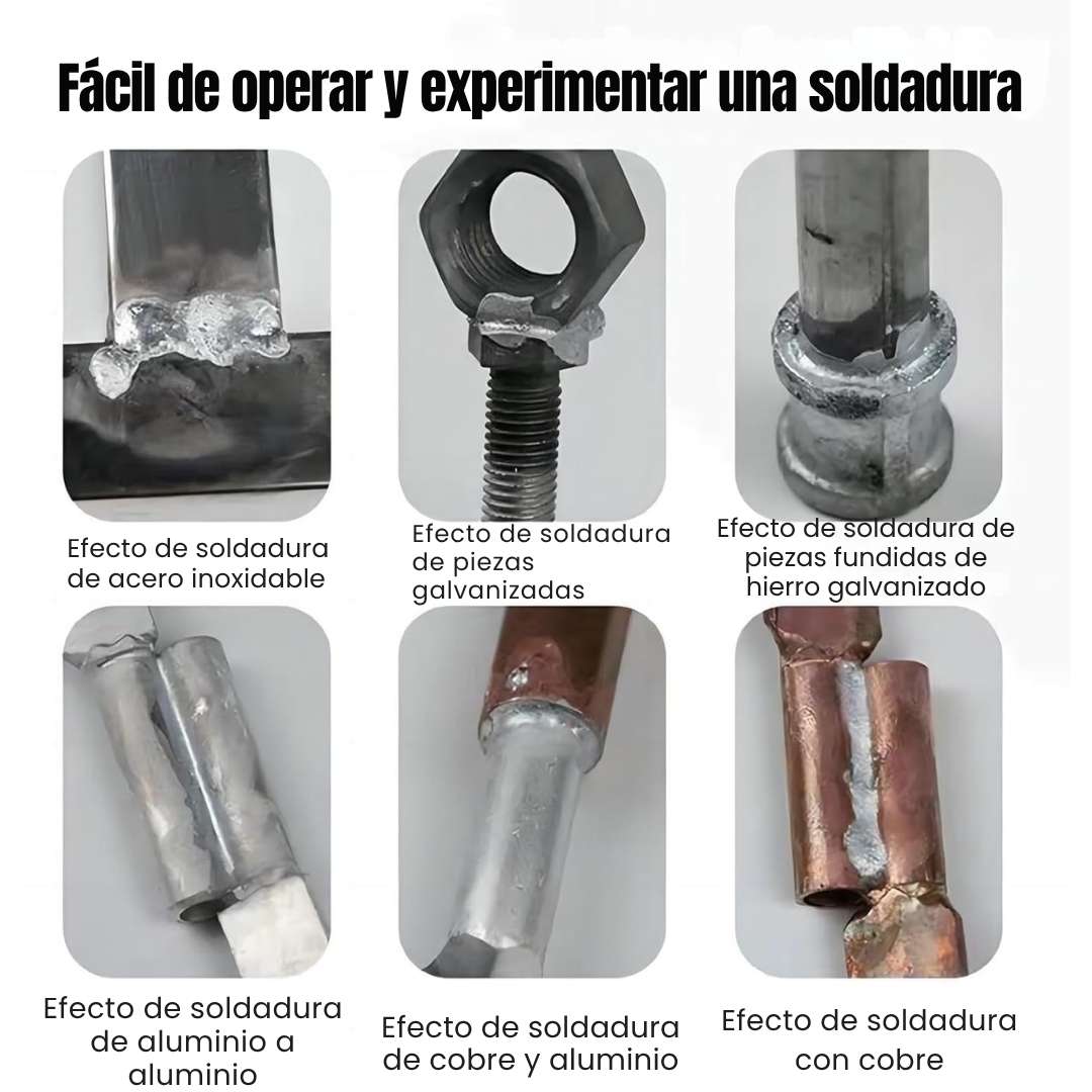 Varillas Soldadura™ Pack x 6 – Acero Inox