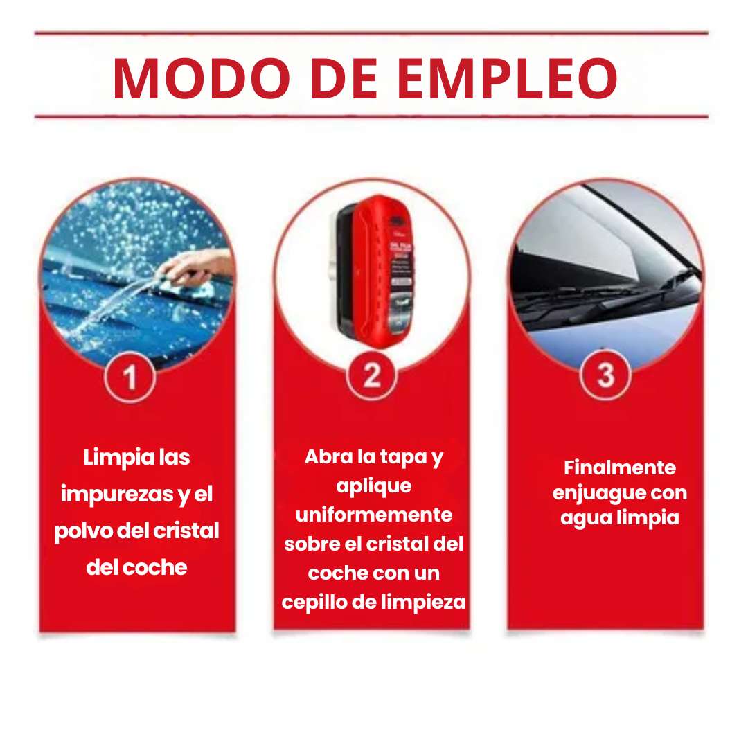 Cepillo Limpia Vidrios Pro™ – Vidrios perfectos sin esfuerzo 🚘