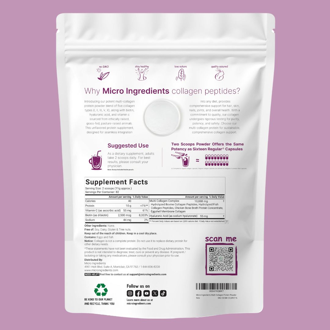Deluxe™ Colágeno Premium – Hidratación, firmeza y fuerza 💜
