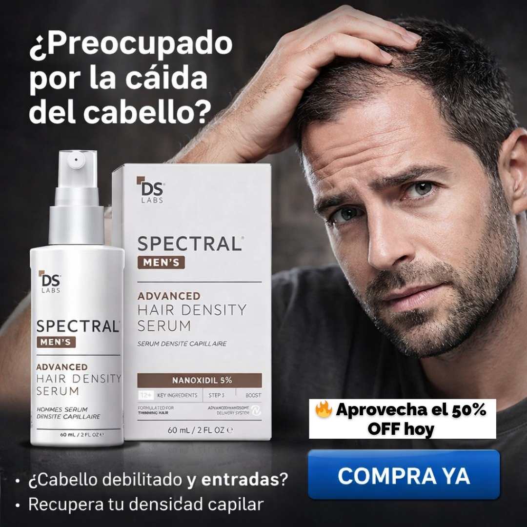 Ds Labs Spectral DNC-N™ – Suero Masculino Densidad Capilar 60ml 🧪