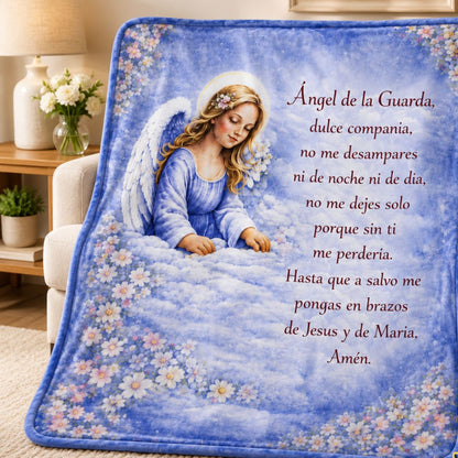 🧸🪽MANTA Cobija Ángel de la Guarda  – Dulces sueños y protección