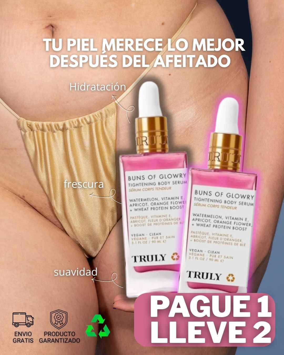 Aceite truly 50 ml Pague 1 lleve 2