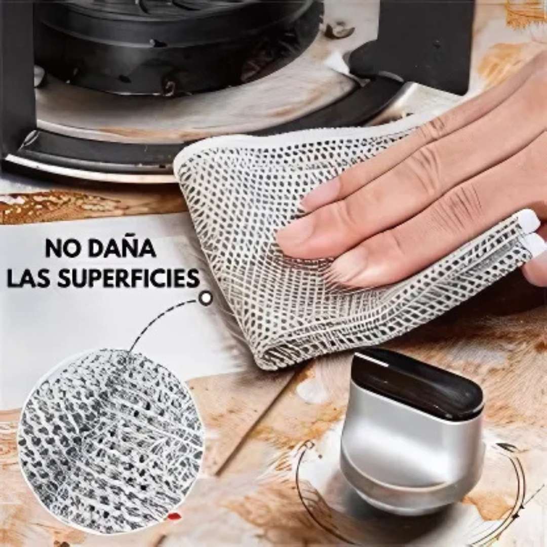 Paños Microfibra Cocina™ Pack x 5 – Súper Absorbentes