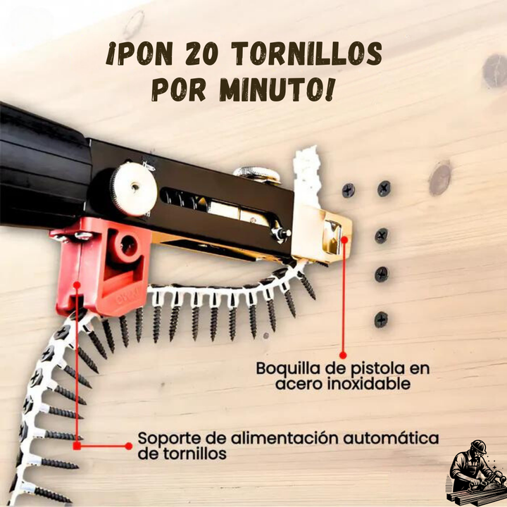 Clavadora Automática Universal - NailTech Pro™ 🔩⚙️