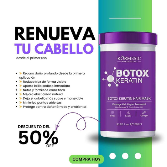 Keratina Botox Ultra Repair™ 1000 ml – Cabello sin frizz ✨