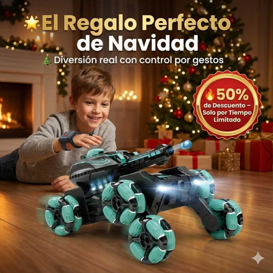 Carro 6 Ruedas Doble Control™ – Acción 360° 🚀
