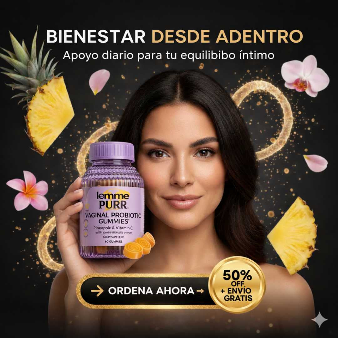 lemme Purr™ Probiótico Íntimo Femenino x 60 cápsulas 🌸