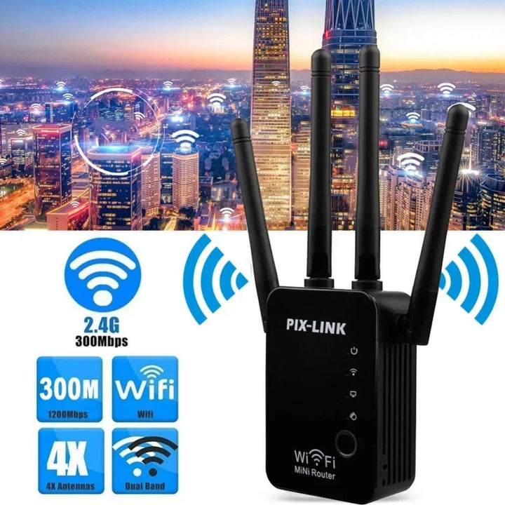 "Amplificador de Señal WiFi 4X Pro™ 📶💻"