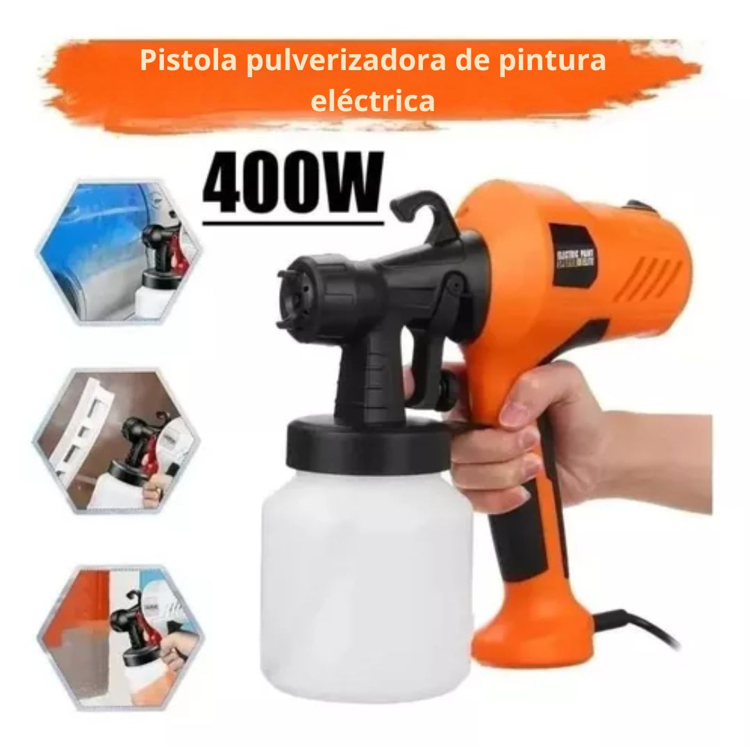 🎨🔧 Pistola Pulverizadora Elite Sprayer 400W - ¡Transforma tus proyectos de pintura! 🔥🏡