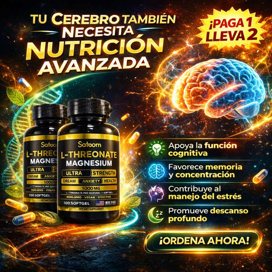 🧠Magnesio L-Threonate Satoomi™ 1000 mg