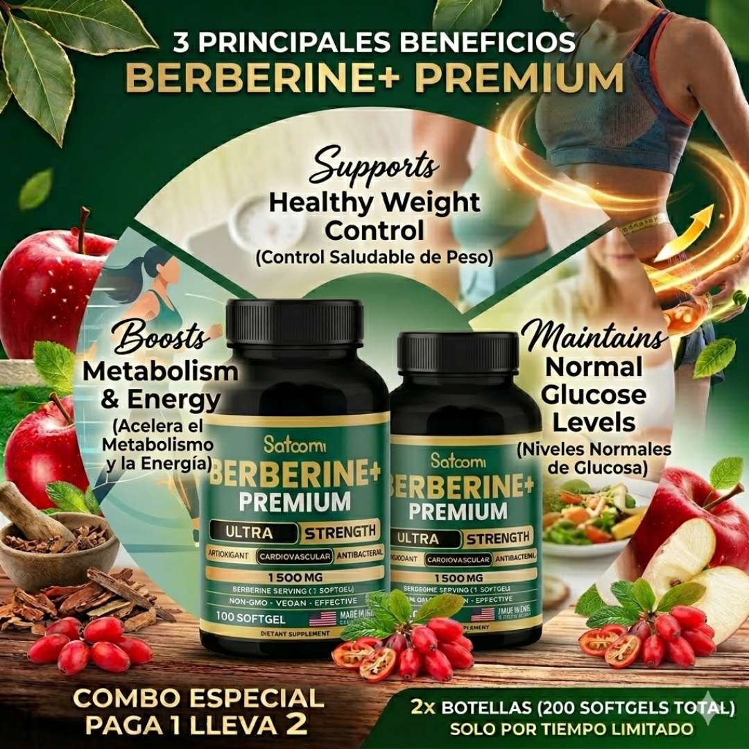 Berberine Premium Saotomi™ Combo x2