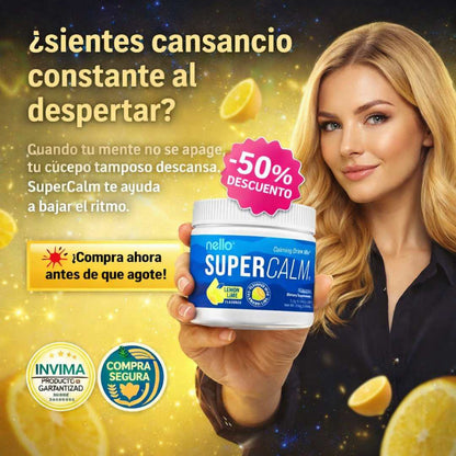SuperCalm™ Limonada – Calma, Sueño y Enfoque Natural